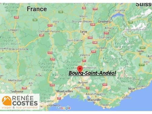 Vente en nue propriété - F65-H66 ans - BOURG ST ANDEOL (07700)