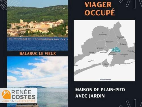 Viager occupé - F84-H72 ans - BALARUC LE VIEUX (34540)