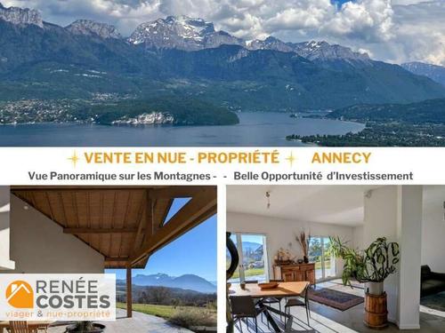 Vente en nue propriété - H76 ans - CUVAT (74350)