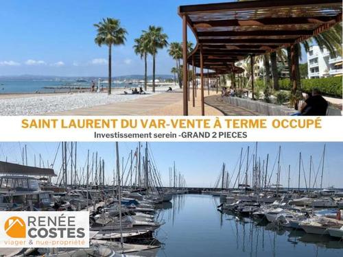 Vente à terme occupée sur 120 mois - ST LAURENT DU VAR (06700)