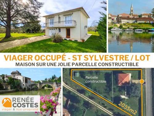 Viager occupé - F89-H90 ans - ST SYLVESTRE SUR LOT (47140)