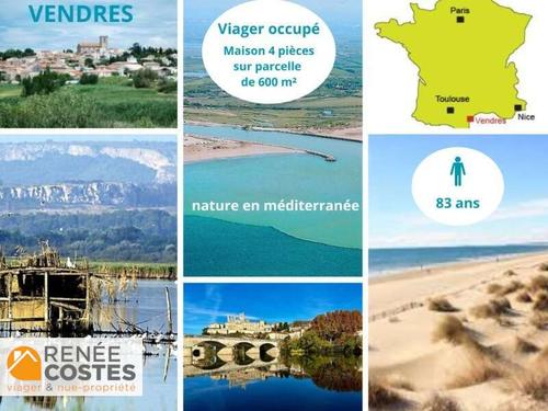 Viager occupé - H83 ans - VENDRES (34350)