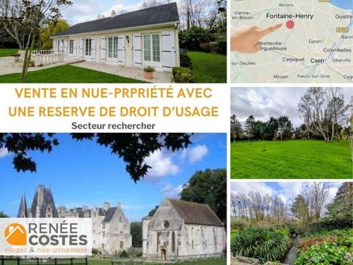 Viager occupé - F79-H78 ans - FONTAINE HENRY (14610)