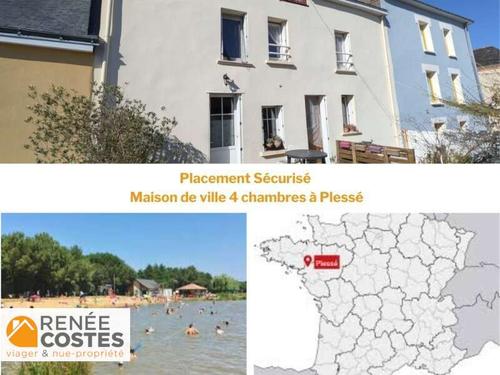 Vente en nue propriété - F66-H65 ans - PLESSE (44630)