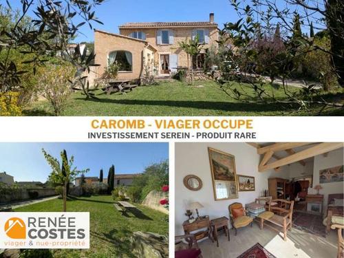 Viager occupé - H80 ans - CAROMB (84330)