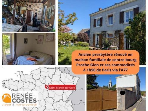 Viager occupé - F79-H80 ans - ST MARTIN SUR OCRE (45500)