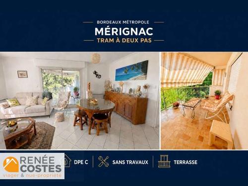 Viager occupé - F76 ans - MERIGNAC (33700)