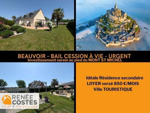 Cession-bail à vie - F75 ans - BEAUVOIR (50170)