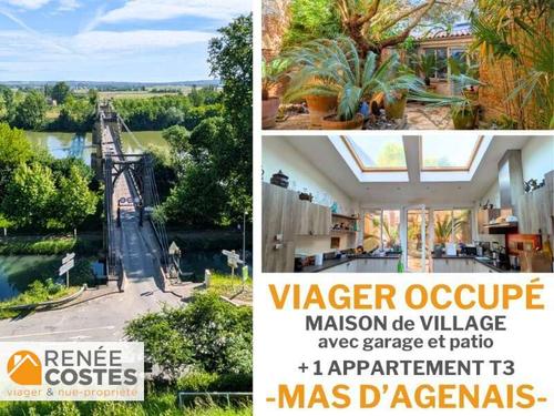 Viager occupé - H65 ans - LE MAS D AGENAIS (47430)