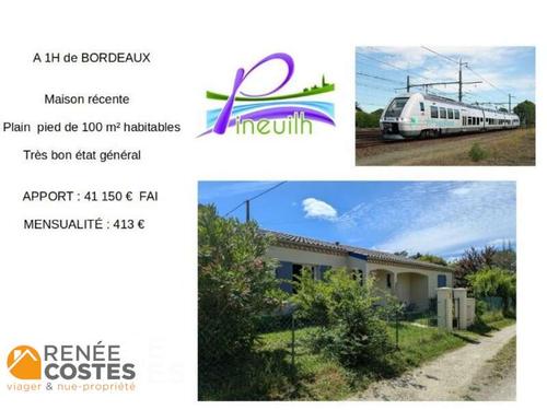 Viager occupé - F77 ans - PINEUILH (33220)