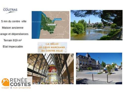 Viager occupé - F84 ans - COUTRAS (33230)