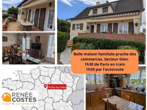 Viager occupé - F81-H83 ans - POILLY LEZ GIEN (45500)