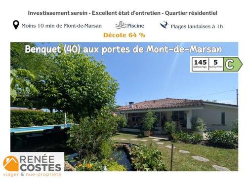 Viager occupé - F66-H76 ans - BENQUET (40280)