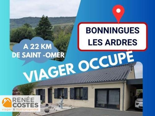 Viager occupé - F67-H62 ans - BONNINGUES LES ARDRES (62890)