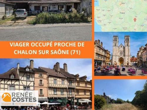 Viager occupé - F73-H72 ans - ALLERIOT (71380)