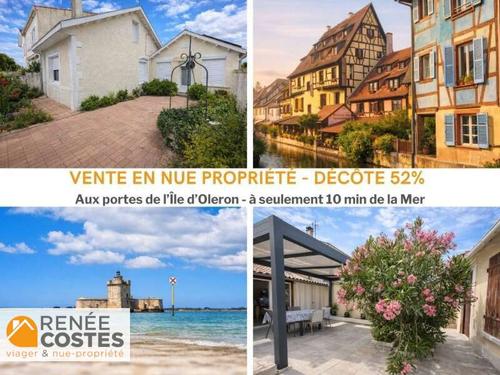 Vente en nue propriété - F73 ans - BOURCEFRANC LE CHAPUS (17560)