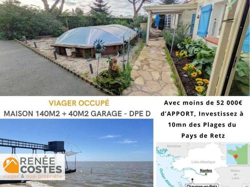 Viager occupé - F80-H76 ans - LA BERNERIE EN RETZ (44760)