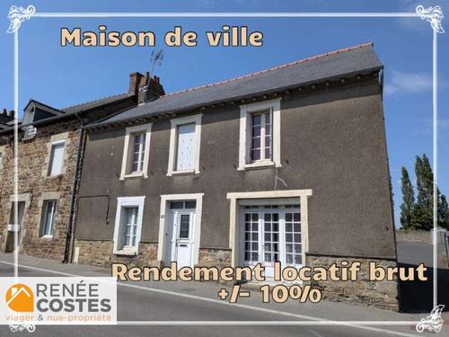 Vente en nue propriété - F64-H72 ans - ST JOUAN DE L ISLE (22350