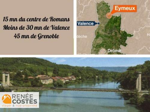 Vente en nue propriété - F60-H68 ans - EYMEUX (26730)