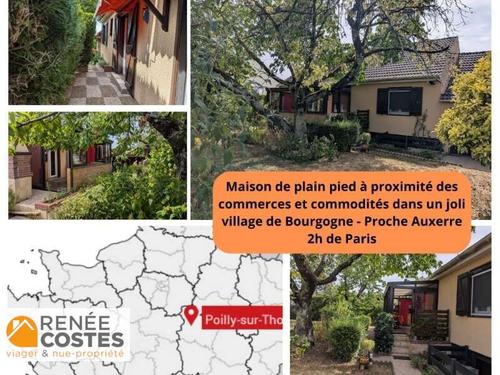 Viager occupé - F77-H82 ans - AILLANT SUR THOLON (89110)