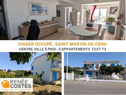 Viager occupé - H68 ans - ST MARTIN DE CRAU (13310)