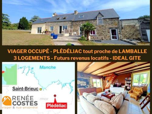 Viager occupé - H81 ans - ST RIEUL (22270)