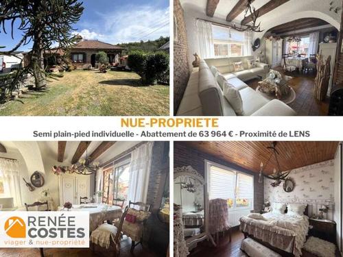 Vente en nue propriété - F77 ans - LENS (62300)