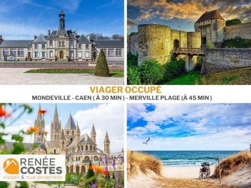Viager occupé - H75 ans - MONDEVILLE (14120)