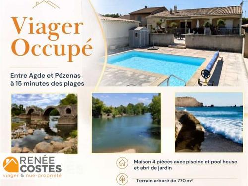 Viager occupé - H72 ans - ST THIBERY (34630)