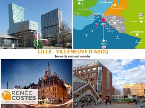 Vente à terme occupée sur 120 mois - VILLENEUVE D ASCQ (59650)