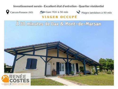 Viager occupé - F77-H77 ans - CARCEN PONSON (40400)