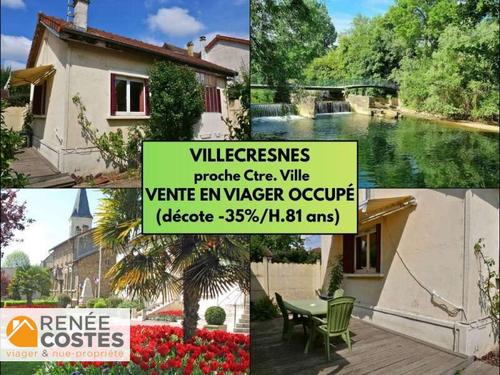 Viager occupé - H81 ans - VILLECRESNES (94440)