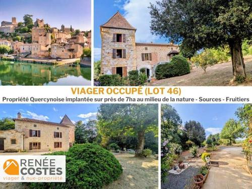 Viager occupé - F75-H74 ans - PUY L EVEQUE (46700)