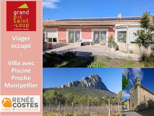 Viager occupé - F77-H67 ans - VIOLS LE FORT (34380)