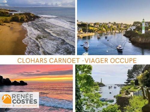 Vente en nue propriété - F94 ans - CLOHARS CARNOET (29360)