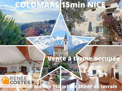Vente à terme occupée sur 60 mois - COLOMARS (06670)