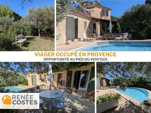 Viager occupé - F80-H81 ans - ST PIERRE DE VASSOLS (84330)