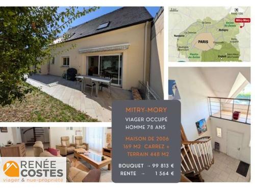 Viager occupé - H77 ans - MITRY MORY (77290)