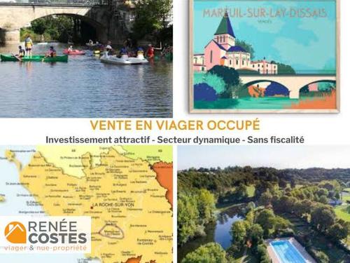 Vente en nue propriété - F76 ans - MAREUIL SUR LAY DISSAIS (8532