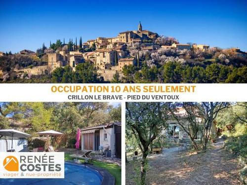 Vente à terme occupée sur 120 mois - CRILLON LE BRAVE (84410)