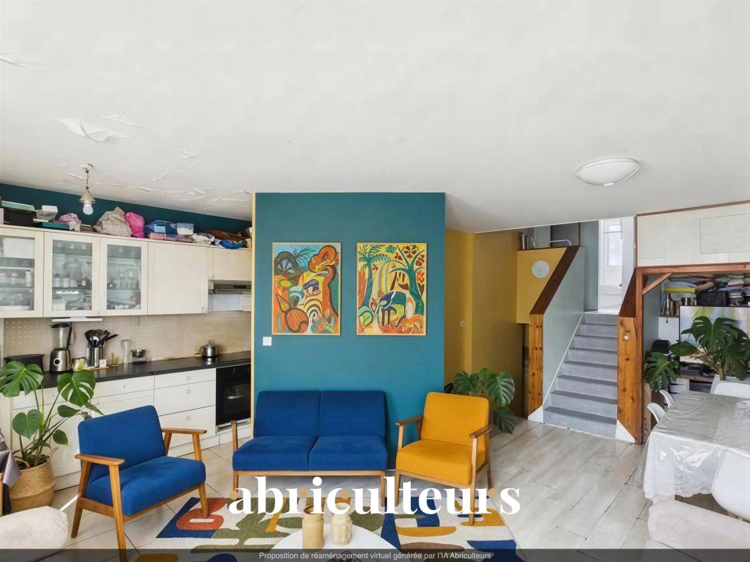 Appartement T3 Duplex – Dernier étage avec vue dégagée – Proche Tramway T2 Pont de Bezons - Photo 4