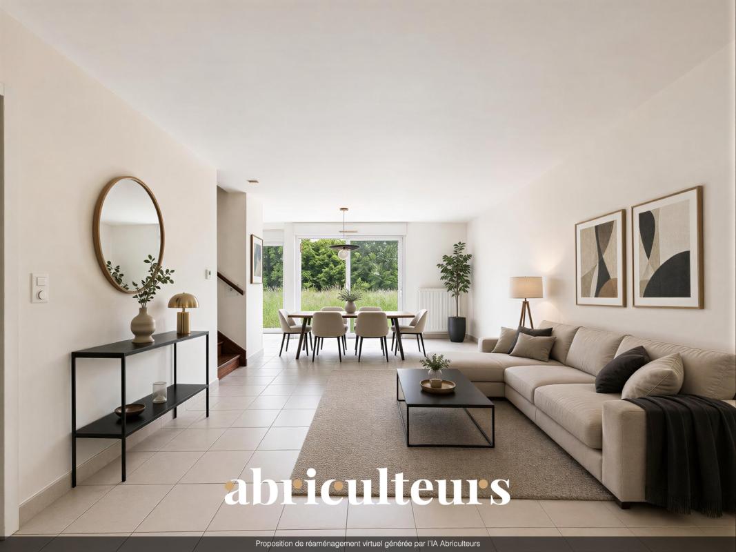 Maison bien agencée de 98 m2 - 4 chambres - Garage et parking - Jardin - Vue dégagée - Bouguenais - Allée de la Jaguère - Photo 2