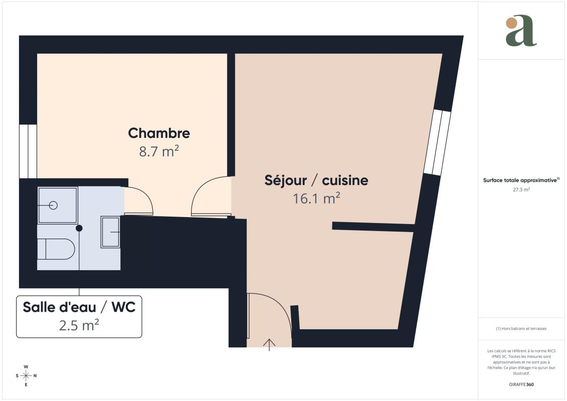 Potentiel - Appartement T2 - 28m² - Bagnolet - Photo 4