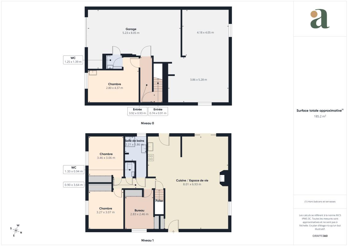 Maison - 110 m² - 5 pièces - Grigny-sur-Rhône - Photo 4