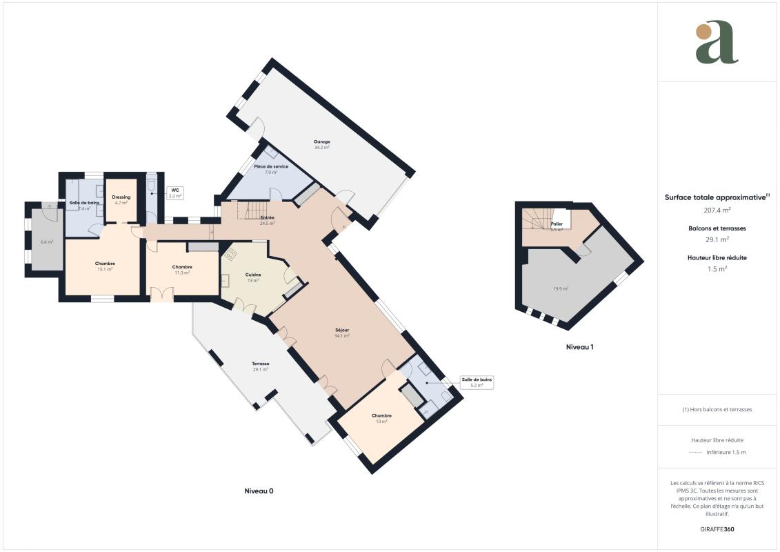 Villa d’architecte rénovée de 155 m² au pied du Luberon – Cheval-Blanc - Photo 5