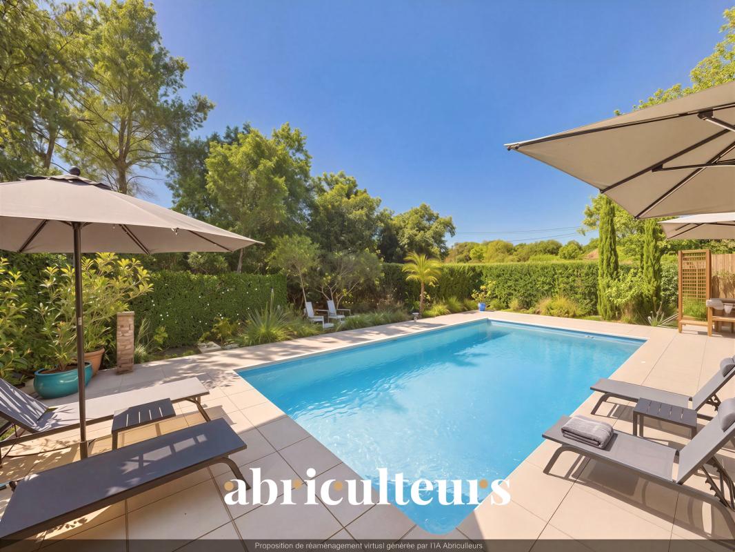 Parc régional du Haut Verdon – Aups - Propriété de 261 m² avec 2 gîtes indépendants labellisés 4 étoiles, piscine et jardin paysager - Photo 3