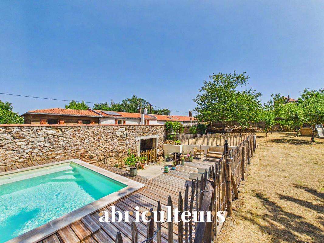 Maison ancienne de charme en parfait état - 3 chambres, jardin et piscine - La Martinière / Le Pellerin
