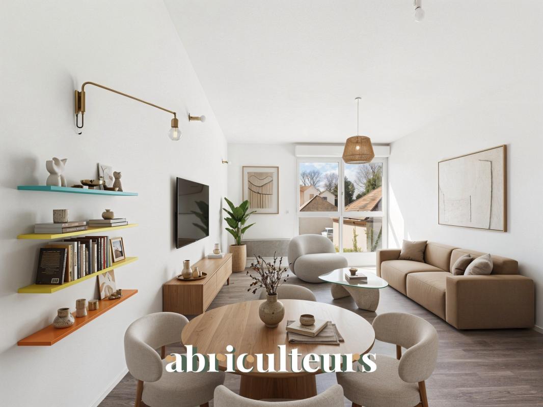 Survilliers : T2 de 44 m² lumineux, au 1er étage — Calme, vue dégagée & standing
