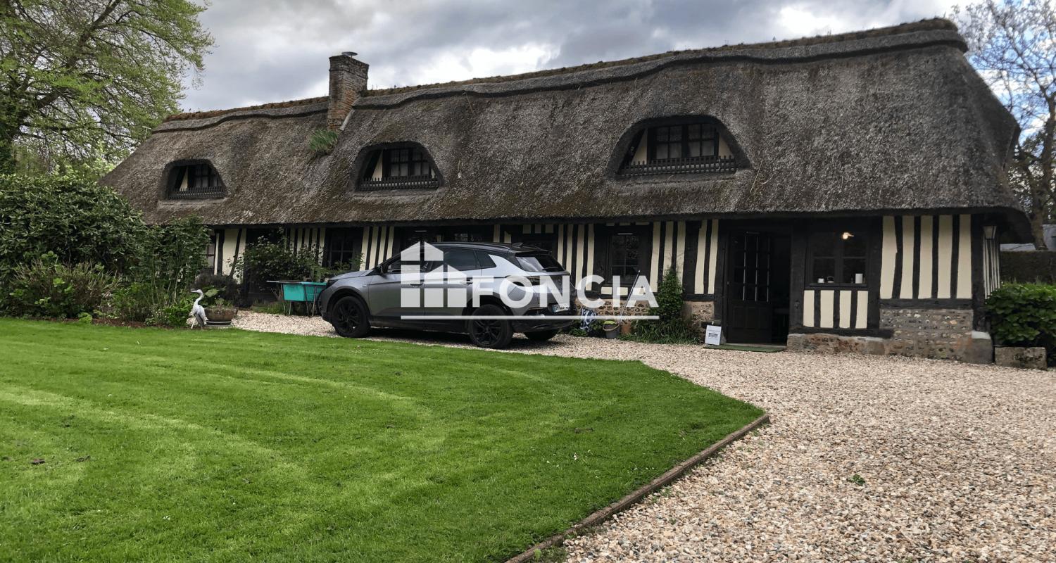Chaumière 100 m2 - 6000 m2 terrain - proche Yerville