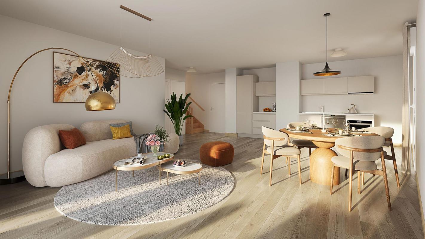 Maison 5 pièces avec jardin + garage